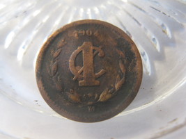 (FC-1024) 1904-M Mexico: 1 Centavo - $1.50