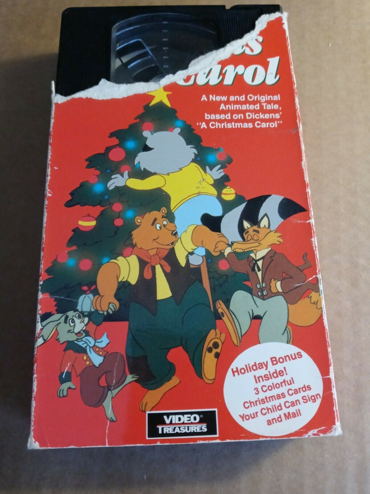 Brer Rabbit's Christmas Carol (VHS 1992, Video Treasures Release) - VHS ...