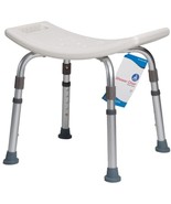 Dynarex Shower Chair, Bench Style Spa Seat Without Back, 400lb Cap - €38,36 EUR