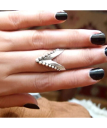 925 Sterling Silver, Solid Silver, Band Ring, Unisex, Chevron Ring - $305.85 MXN+