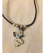 OLAF Snowman from Disney&#39;s Frozen Charm Necklace Children&#39;s Girls Jewelry - £6.74 GBP