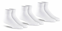 Jefferies Socks Mens Quarter Ankle Sports Cotton Seamless Low Cut Socks 3 Pair - £9.50 GBP