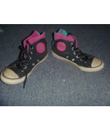 COLLECTOR LIMITED EDITION CONVERSE HIGH TOPS ALL STARS PINK/BLACK GIRLS ... - £82.79 GBP