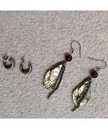 Old Fashioned Dangle &amp; Push Back Earring Set - USED - €4,19 EUR