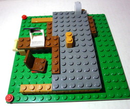 Lego bricks parts office desk pc Pretend Mixed Lot pieces not counted - $10.84