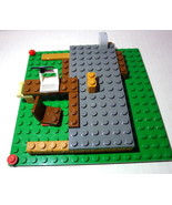 Lego bricks parts office desk pc Pretend Mixed Lot pieces not counted - $10.84