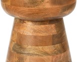 Cuvee Wood Stool Or End Table, Natural - $246.99