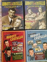 Abbot &amp; Costello DVD Collection (4 Different Boxes) - $8.91