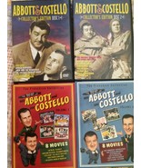 Abbot &amp; Costello DVD Collection (4 Different Boxes) - $8.91