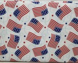 EcoVinyl Tablecloth 60&quot;x84&quot; Oblong (6-8 people) PATRIOTIC USA FLAGS &amp; ST... - £12.45 GBP