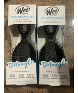 Wet Brush Detangle Mini Detangler  Brush Lot Of 2 - $22.00