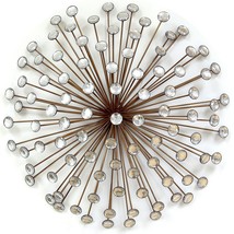 Bronze Acrylic Burst Metal Wall Decor - $2,008.61 MXN
