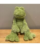 Vintage RARE Jellycat Charmed Fernando FROG 14&quot; Fuddlewuddle Bean Bag Pl... - $2,368.24 MXN