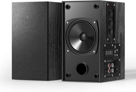 30W X 2 Powered Bookshelf Speakers - 3.5-Rca Input For Turntable, Tv, Pc... - $1,213.63 MXN