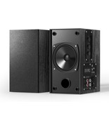 30W X 2 Powered Bookshelf Speakers - 3.5-Rca Input For Turntable, Tv, Pc... - $64.99
