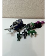 Beetleborgs Lot: 2 Hunter AV’S-2 Mini Figures-Green Hunter AV Drill Atta... - $71.83 CAD