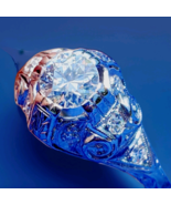 Earth mined Diamond Deco Engagement Ring Antique Platinum Filigree Solit... - €6.020,95 EUR