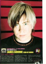 James Bourne Good Charlotte teen magazine pinup clipping Ison of Dorki - $3.50