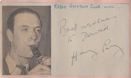 Harry Parry Victor Silvester 2x Jazz Rare Hand Signed Autograph s - £17.32 GBP