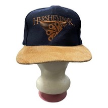 Hershey Park  Wool Blend 1990s Strap back Baseball Cap Dad Hat - £13.52 GBP