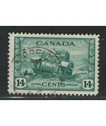 CANADA UN DESCRIBED CLEARANCE FINE USED STAMP #Ca21 - $0.71