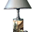 Mandalorian and Baby Yoda, Star Wars desk lamp with chrome finish shade - $44.99