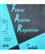 1978 Federal Aviation Regulations For Pilots PB Vintage Guide 1st Editio... - $1,154.94 MXN