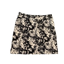 Georffrey Beene Sport Womens Size 14 Black White Skirt knee length print... - £7.72 GBP