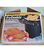 USED!! Vintage!! Presto Fry Daddy Electric Deep Fryer 120V 1980s, TESTED... - $27.77 CAD