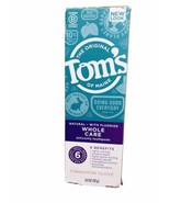Tom&#39;s Of Maine Whole Care Toothpaste Cinnamon Clove 4 oz Tube-Damaged Box - $13.41 CAD