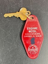 Vintage Esquire Motel Elston Ave Chicago Room Key Hotel IL - £39.10 GBP
