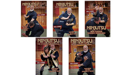 5 DVD SET Ninjutsu Secrets Empty Hand fighting escapes DVD Stephen Hayes - £155.69 GBP