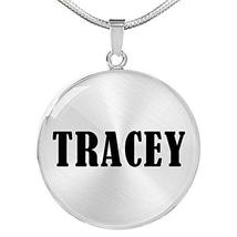 Tracey v01 - Luxury Necklace Personalized Name Gifts - £32.08 GBP
