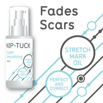 NIP &amp; TUCK SUPER SMOOTHING STRETCH MARK OIL – STOP &amp; PREVENT STRETCHMARKS - £26.50 GBP