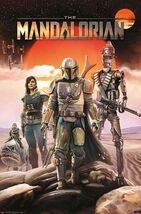 Star Wars THE MANDALORIAN Group POSTER NEW 22X34  - $14.85