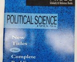St Martin&#39;s Press Political Science Catalog 1993 94 Scholary &amp; Reference... - £11.82 GBP