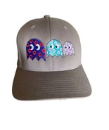 Phish Pac Man Ghost FlexFit Hat Fitted Grey Small / Medium - £24.69 GBP