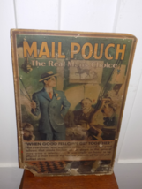 Vintage Mail Pouch Tobacco Fellows Get Together Cardboard Store Display ... - $153.45