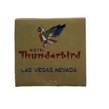 Vintage Thunderbird Hotel Matchbook Las Vegas Nevada - $4.46