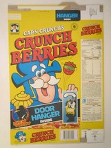 1990 Mt Cereal Box Quaker Cap&#39;n Crunch Berries Magic Spinner Ad [Y156k14] - £19.87 GBP
