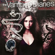 The Vampire Diaries Katherine Daylight Lapis Pendant Necklace - $9.99