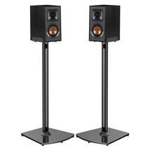 Universal Speaker Stands With Cable Management, Stands For Satellite Spe... - $135.99