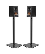 Universal Speaker Stands With Cable Management, Stands For Satellite Spe... - £107.44 GBP