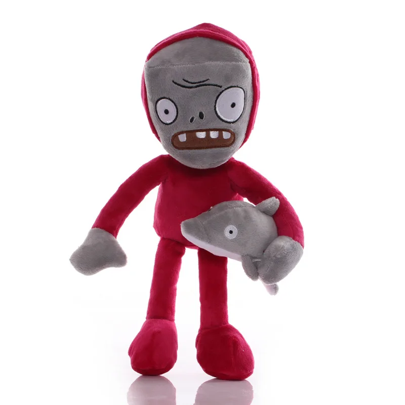 30cm PVZ Plants vs Zombies Dolphin Rider Zombie Plush Doll Soft Stuffed  for Kid - $12.60