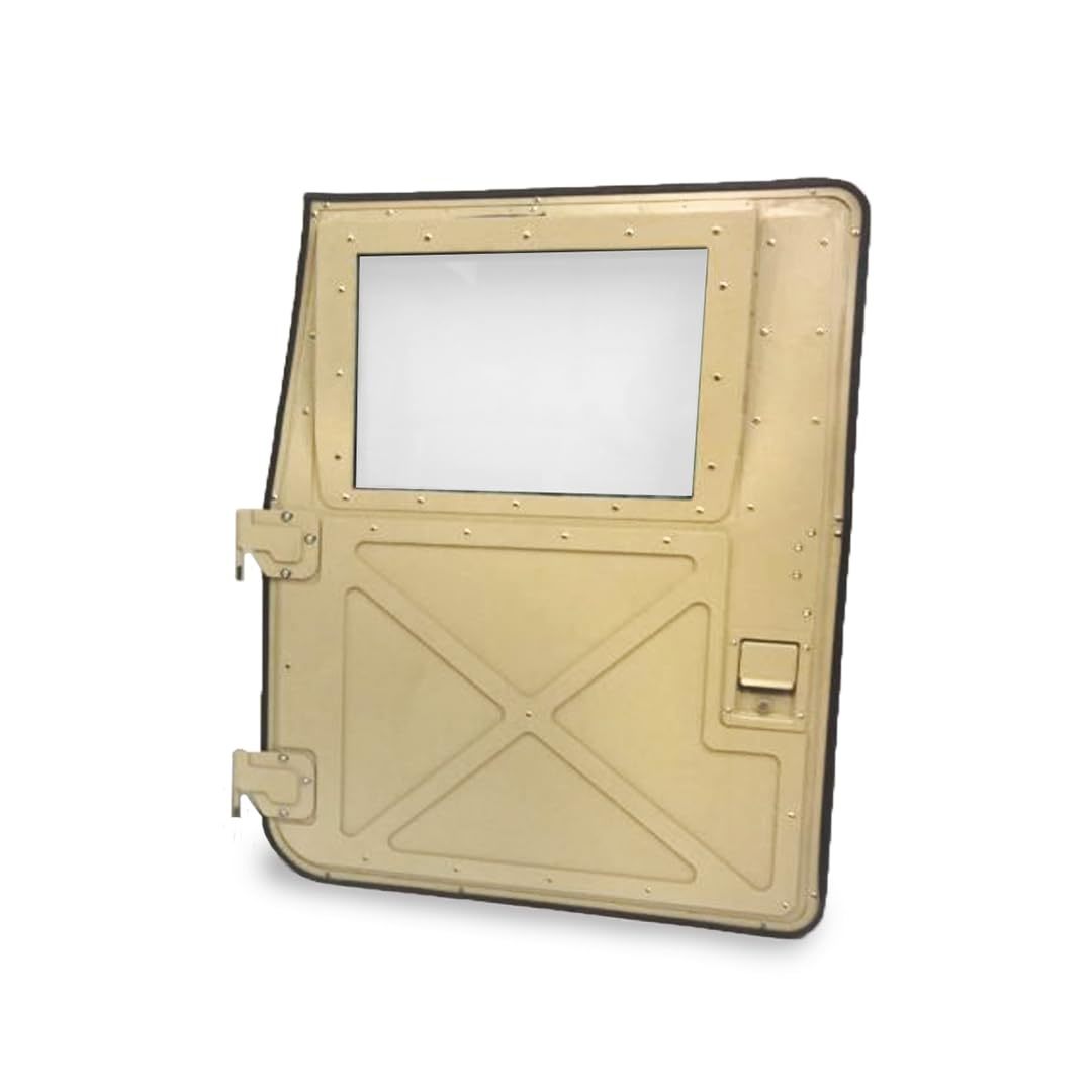 Military Hard X-Door, Front Left Driver&#39;s Side, OEM Style, Ready to Hang... - $1,835.00