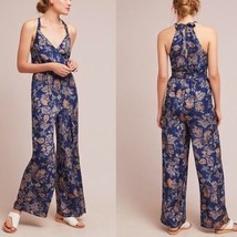 Anthropologie Ett Twa Paisley Floral Jumpsuit Size Medium - £37.42 GBP
