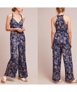 Anthropologie Ett Twa Paisley Floral Jumpsuit Size Medium - £38.07 GBP
