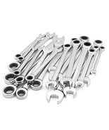 Craftsman 20 pc Combination Ratcheting Wrench Set Metric MM &amp; Standard SAE - $158.00 CAD