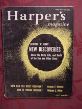 Harper&#39;s March 1958 Gray George Kennan Martin Mayer +++ - £6.89 GBP