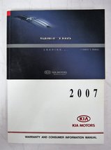 2007 Kia Spectra Owners Manual [Paperback] Kia - £15.36 GBP